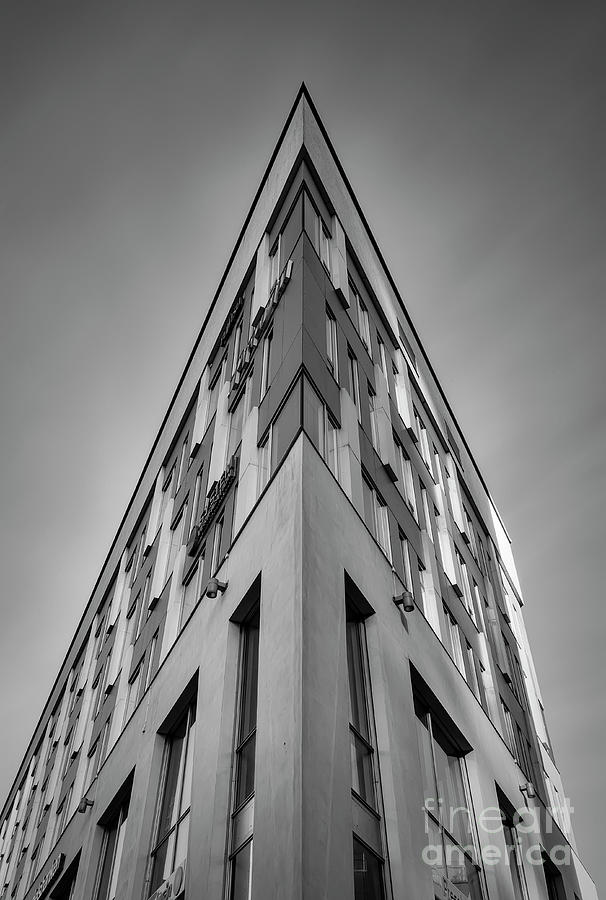 Malmo Hyllie Handels Banken Building Photograph by Antony McAulay