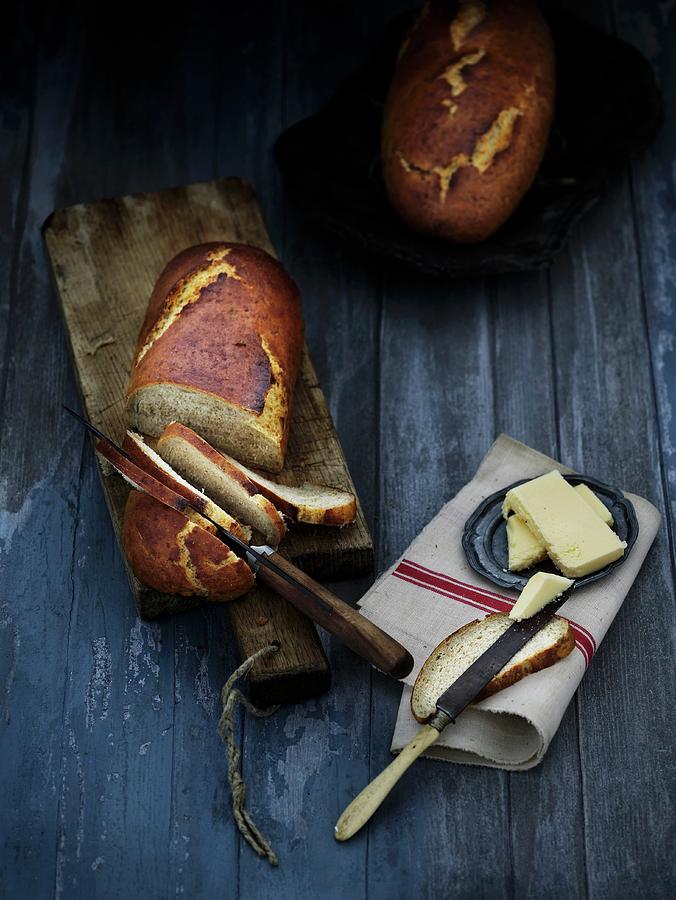 Malt Bread With Butter sweden Photograph by Mikkel Adsbl