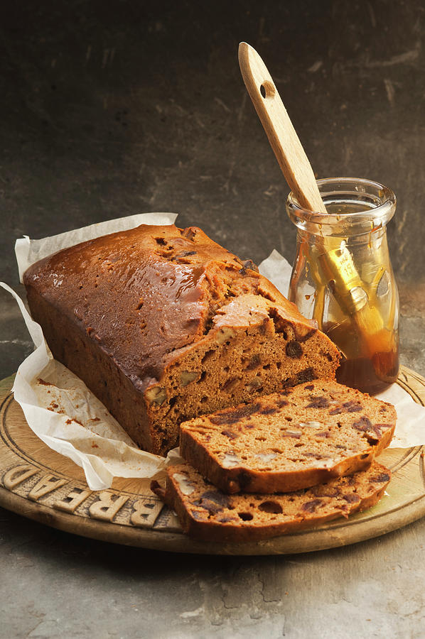 Malt Fruit And Date Loaf Photograph by John Hay