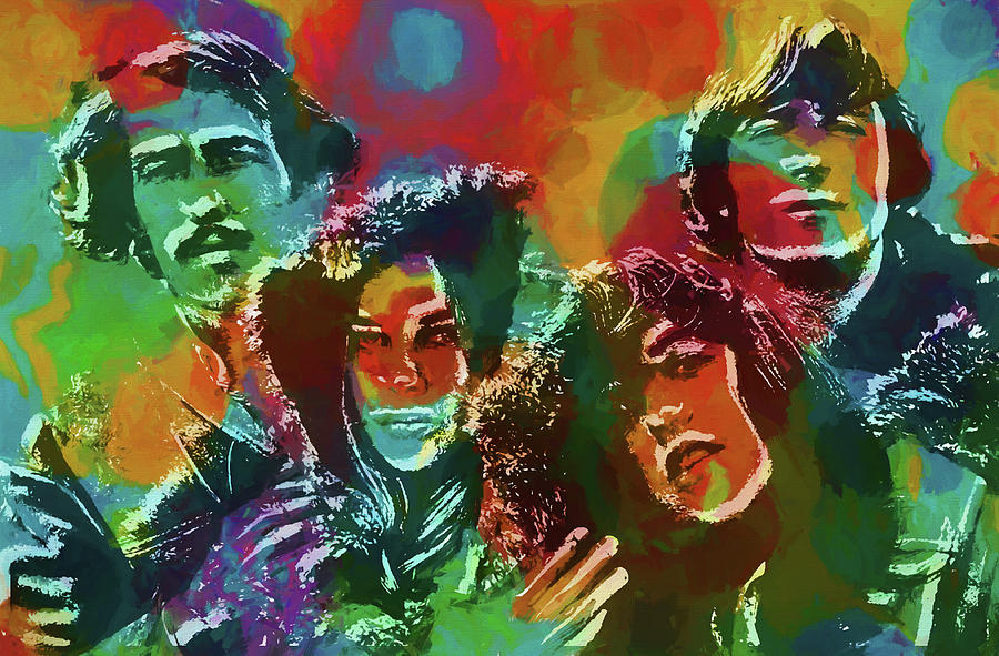Mamas And The Papas Painting - Mamas And The Papas by Dan Sproul Mamas And The Papas Painting - Mamas And The Papas by Dan Sproul