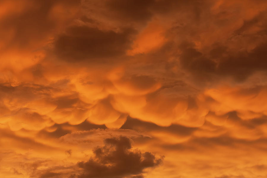 Mammatus Clouds Photograph