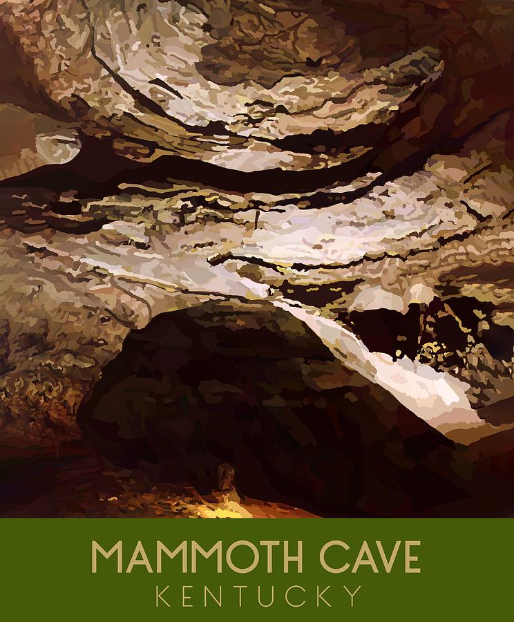 Mammoth Cave Kentucky Drawing by Unknown