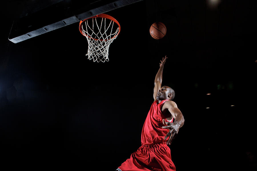 Man About To Dunk Basketball Photograph by Matt Henry Gunther