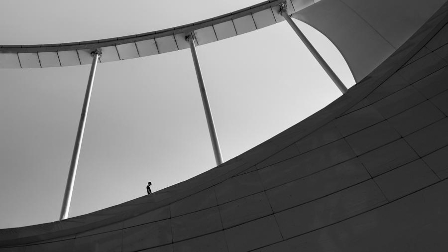 Man And Architecture Photograph by Alizolghadri93