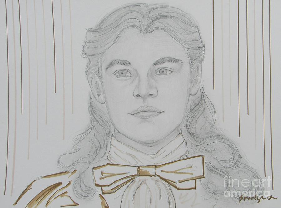 Leonardo Dicaprio Drawing - Man in the Iron Mask by Sterlyn Richard