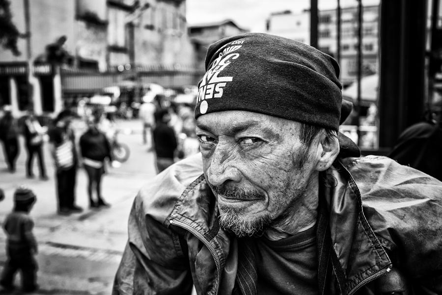 Portrait Photograph - Man Market by Gabriel Ramn