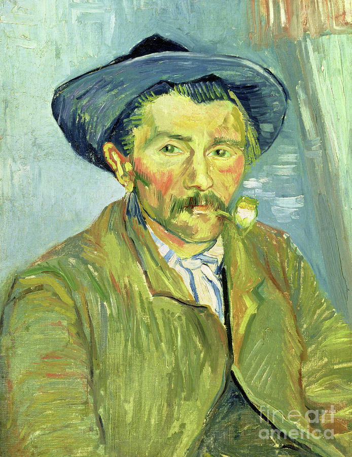 Man Smoking, 1888 Painting by Vincent Van Gogh