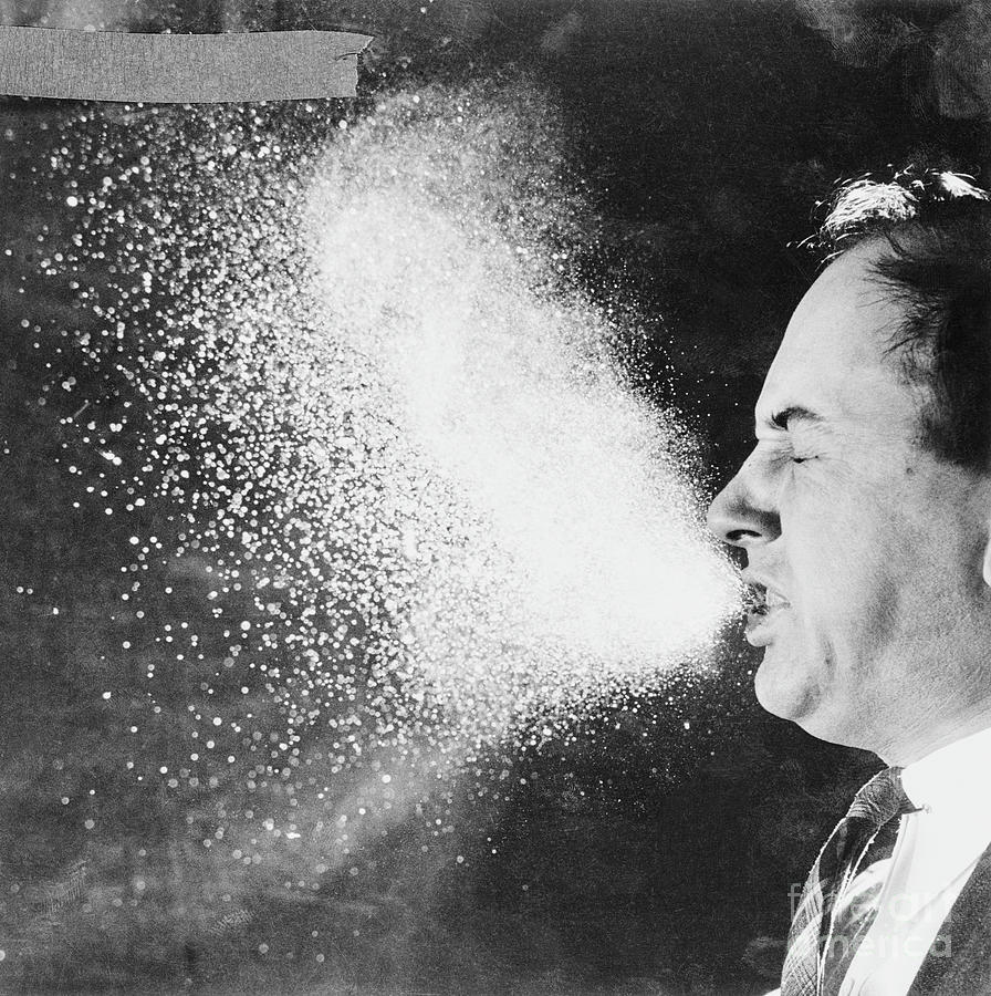 Man Sneezing Photograph by Bettmann