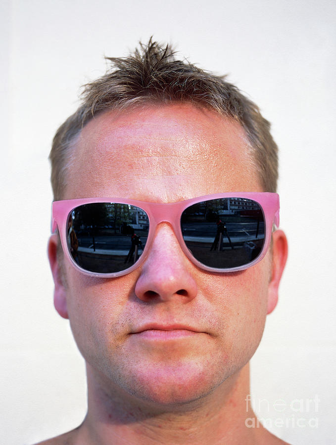 Man Wearing Glasses Photograph by Cordelia Molloy/science Photo Library