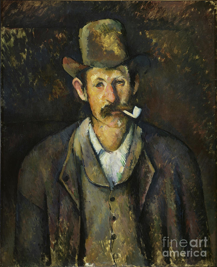 Man With A Pipe Drawing by Heritage Images