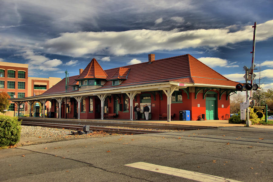 Manassas Junction Railroad Station Photograph by Dennis Lundell