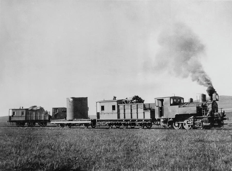 Manchurian Railway Train Photograph by Topical Press Agency
