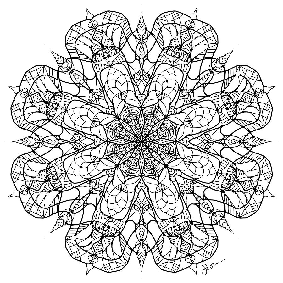 Mandala 15 by Jennifer Kohr Mandala 15 by Jennifer Kohr