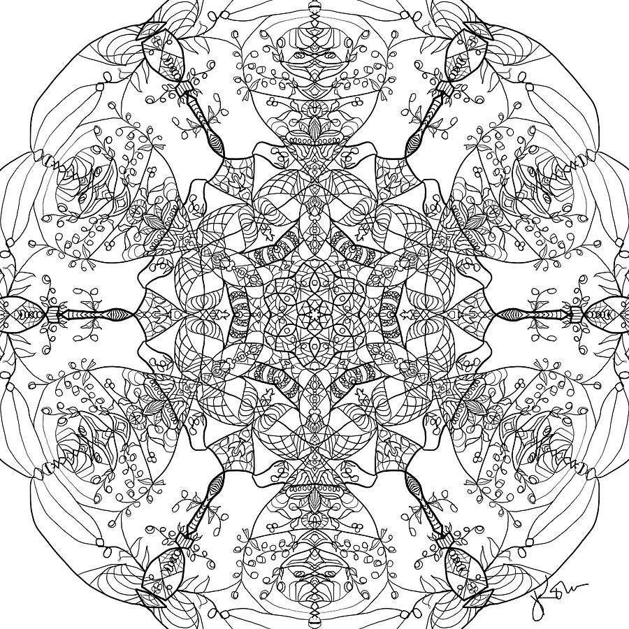Mandala 18 by Jennifer Kohr Mandala 18 by Jennifer Kohr
