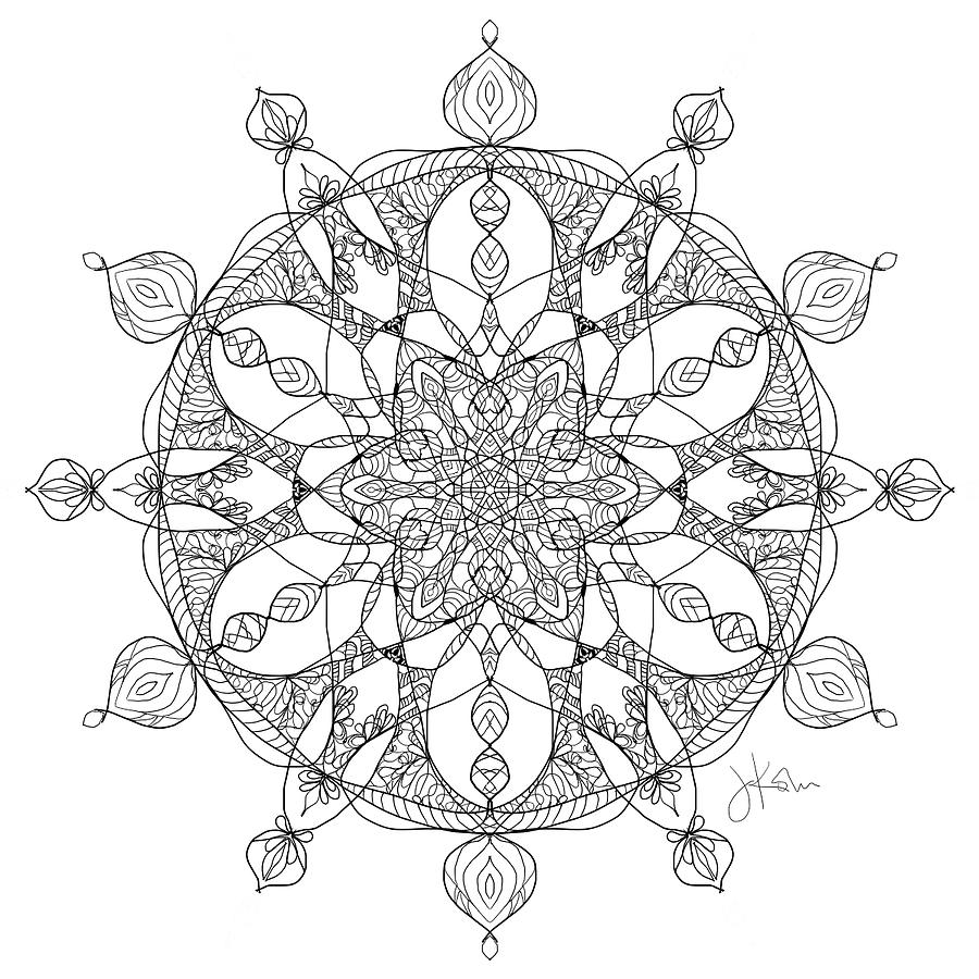 Mandala 19 by Jennifer Kohr Mandala 19 by Jennifer Kohr
