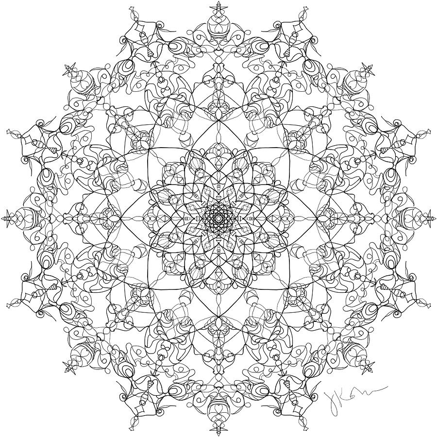 Mandala 21 by Jennifer Kohr Mandala 21 by Jennifer Kohr