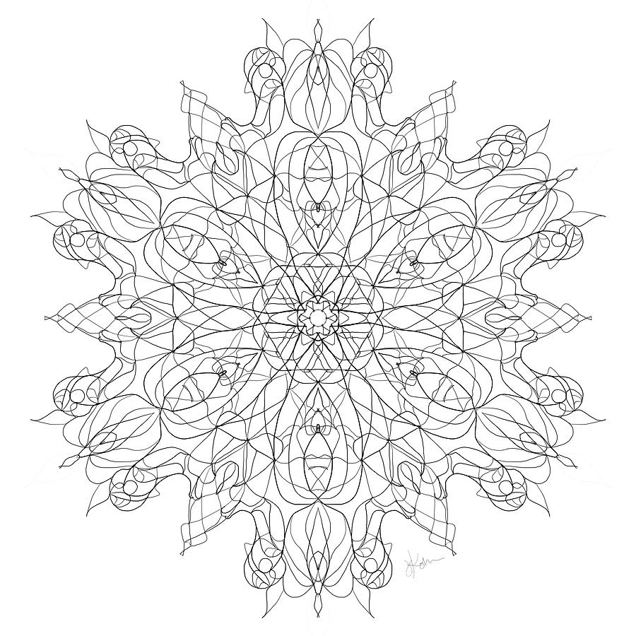 Mandala 22 by Jennifer Kohr Mandala 22 by Jennifer Kohr