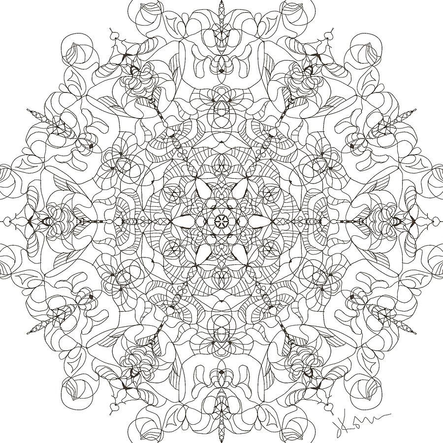Mandala 25 by Jennifer Kohr Mandala 25 by Jennifer Kohr
