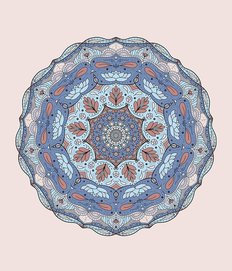 Mandala 26 Digital Art by Angie Tirado