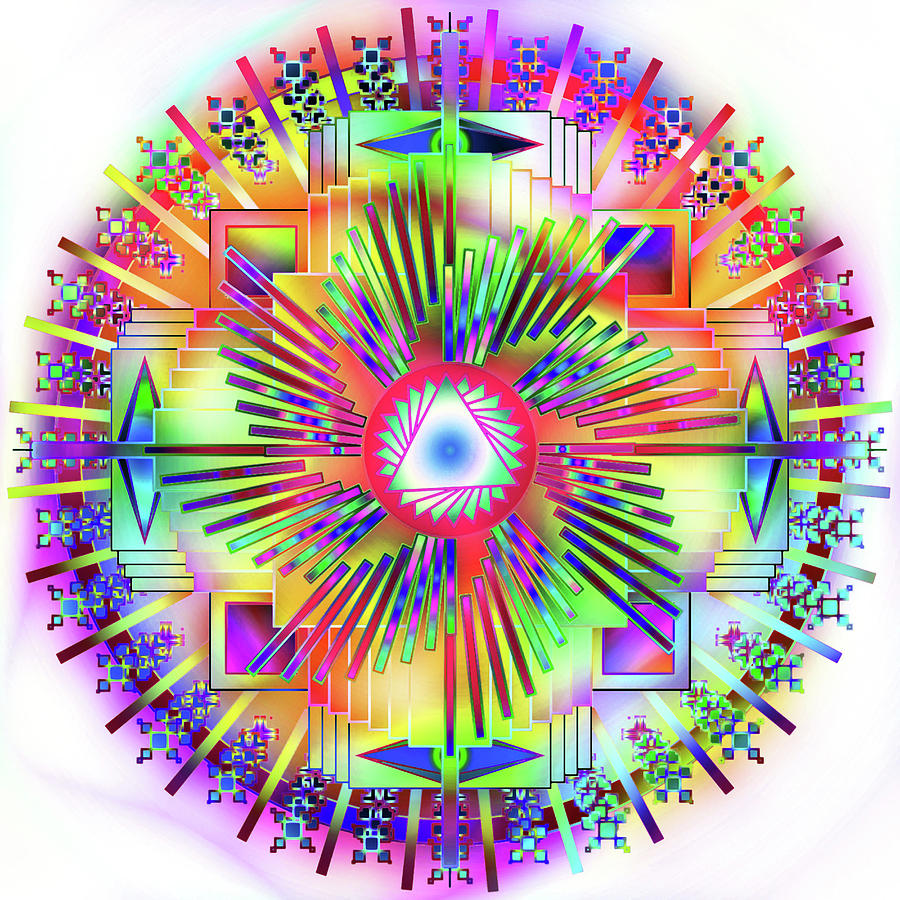 Mandala Candy Digital Art
