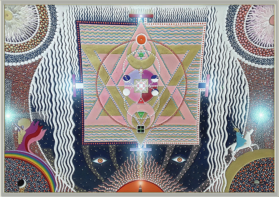 Mandala Painting by Harald Dastis