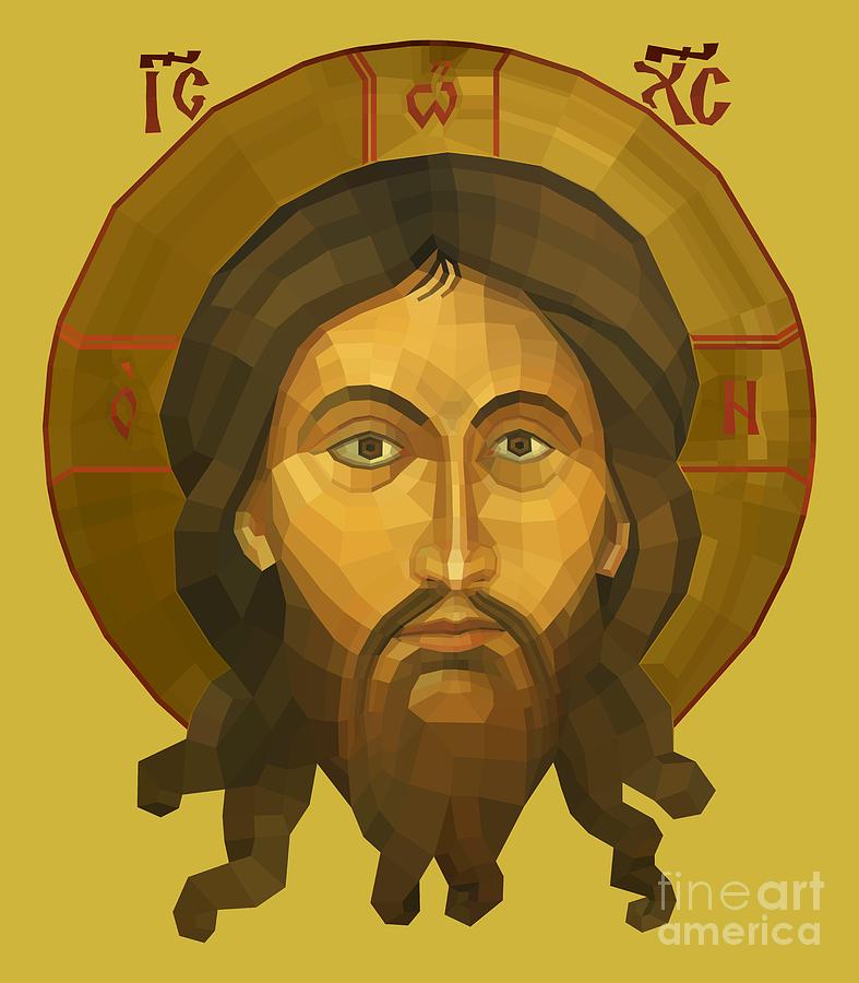 Mandilion Christ Icon Digital Art by Richard Davis - Fine Art America