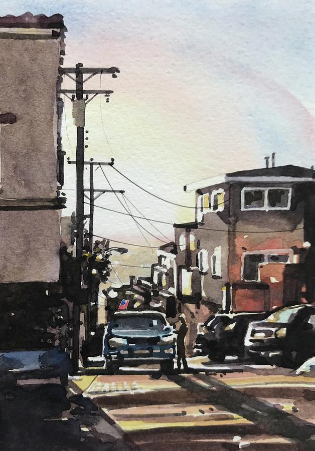Manhattan Beach Painting - Manhattan Beach 90266 by Luisa Millicent Manhattan Beach Painting - Manhattan Beach 90266 by Luisa Millicent