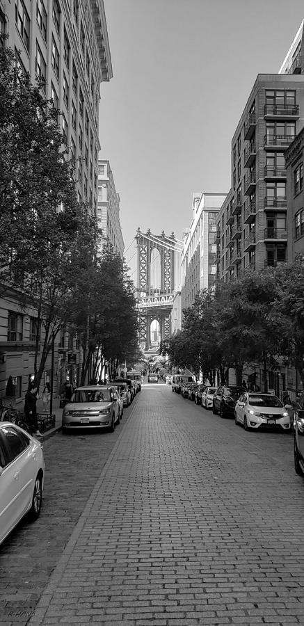 Manhattan Bridge B W 12 Photograph by Rob Hans