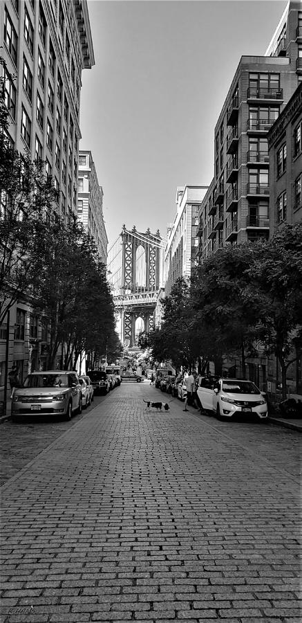 Manhattan Bridge B W 42 Photograph by Rob Hans