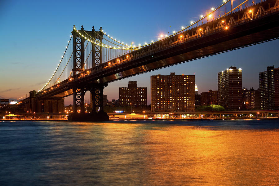 Manhattan Bridge Digital Art by Ditto - Fine Art America