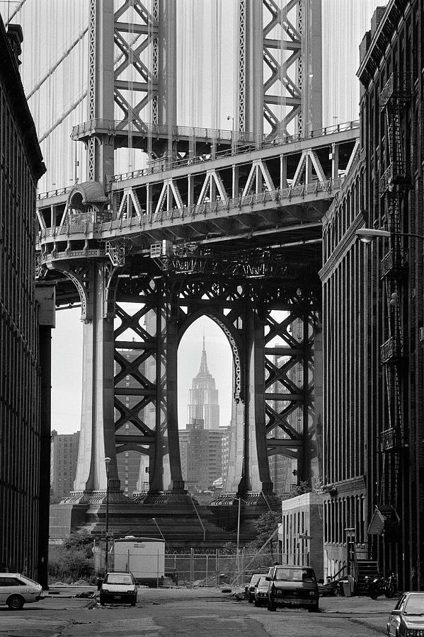 Manhattan Bridge Photograph by John Lamb