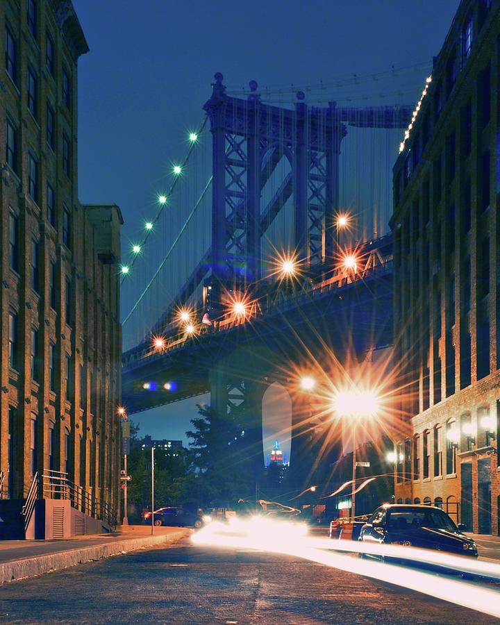 Manhattan Bridge Photograph by Thomas Kurmeier