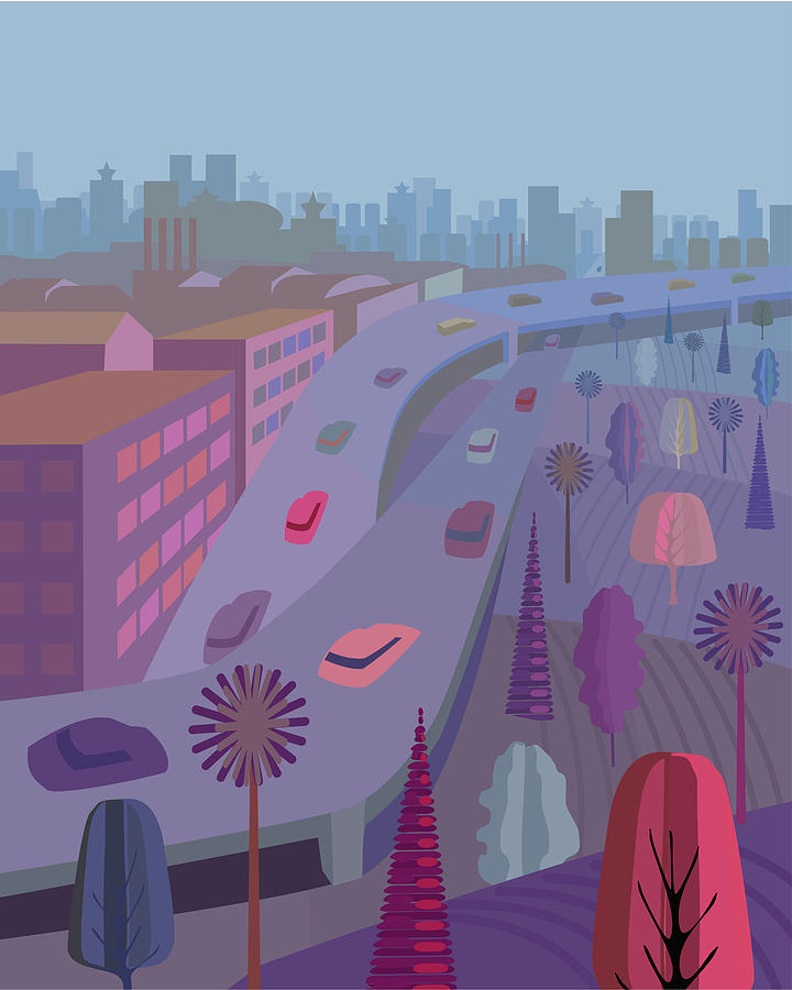 Manhattan, Illustration And Painting Digital Art by Charles Harker Manhattan, Illustration And Painting Digital Art by Charles Harker