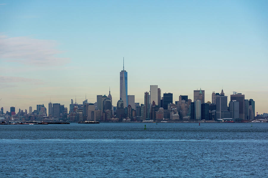 Manhattan Island from Brooklyn Photograph by Mark Hunter