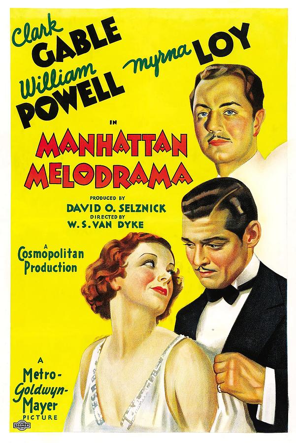 Manhattan Melodrama -1934-. Photograph by Album