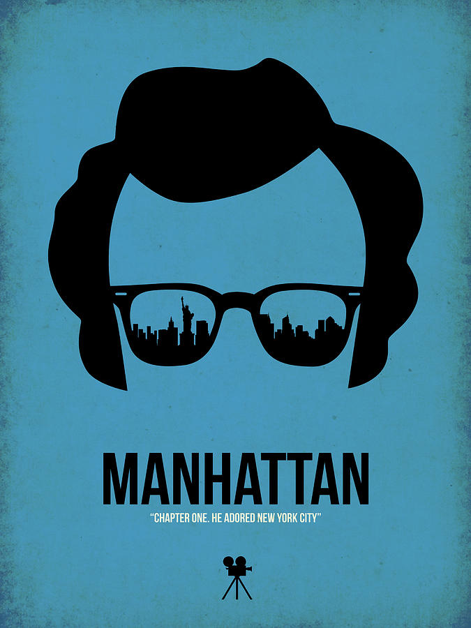 Movie Digital Art - Manhattan by Naxart Studio