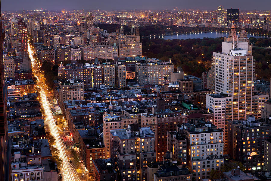 Manhattan Night View Photograph by Marcaux Manhattan Night View Photograph by Marcaux