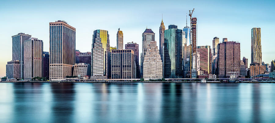 Manhattan Reflected Photograph by David Downs