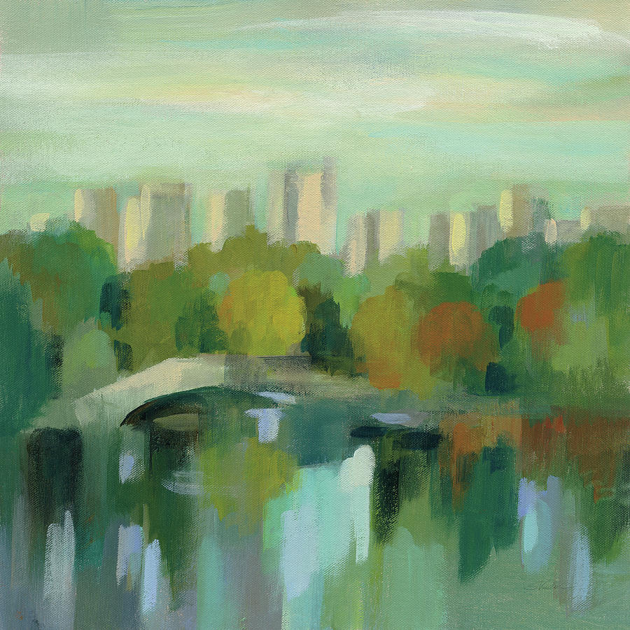Bridge Painting - Manhattan Sketches IIi by Silvia Vassileva