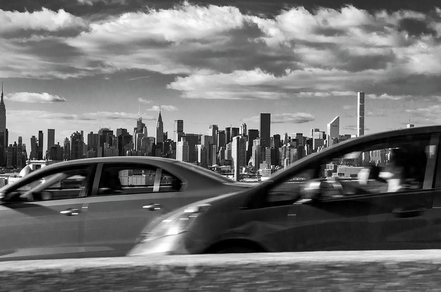 Manhattan Skyline from the B. Q. E. Photograph by Dimitris Sivyllis