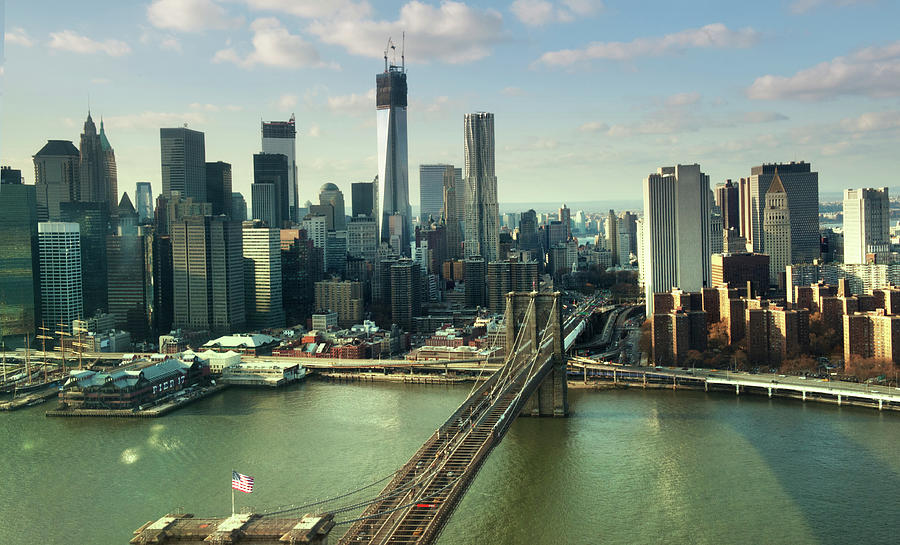 Manhattan Skyline Photograph by Tony Shi Photography