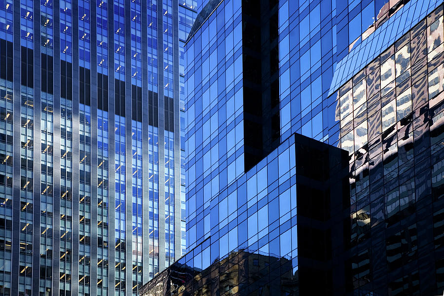 Manhattan Skyscrapers Photograph by Nikada
