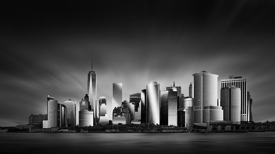 Architecture Photograph - Manhattan by Steven Zhou