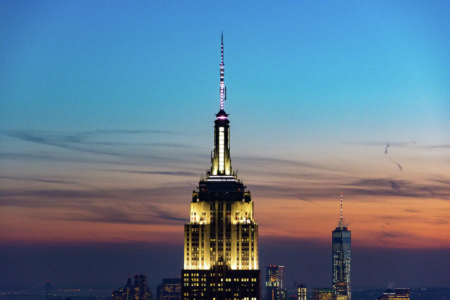 Manhattan Twilight Photograph by Mark Hunter