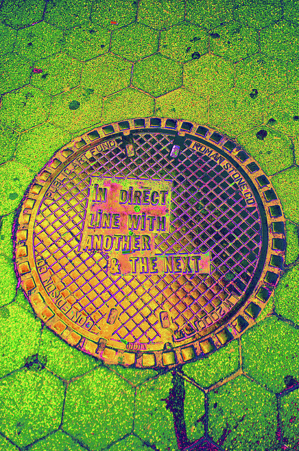 Manhole cover in the Village New York City by Ron Brown Photography Manhole cover in the Village New York City by Ron Brown Photography