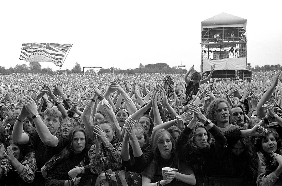 Manic Street Preachers Crowd At The Photograph by Martyn Goodacre