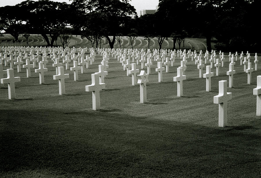 Manila American War Cemetery Photograph by Shaun Higson