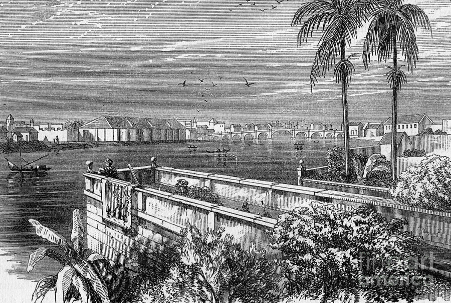 Manila, Philippines, C1880 Drawing by Print Collector