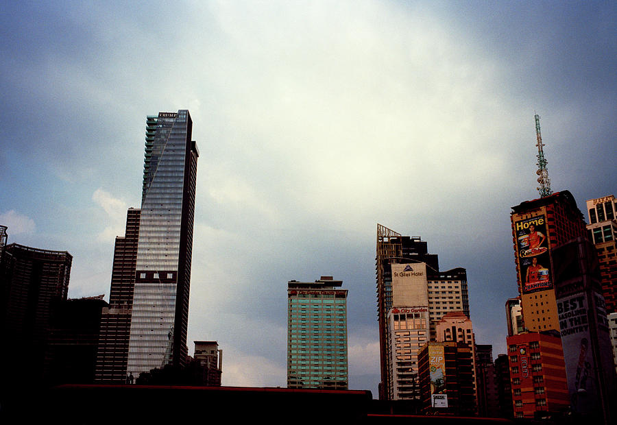 The Skyline Of Manila Photograph by Shaun Higson