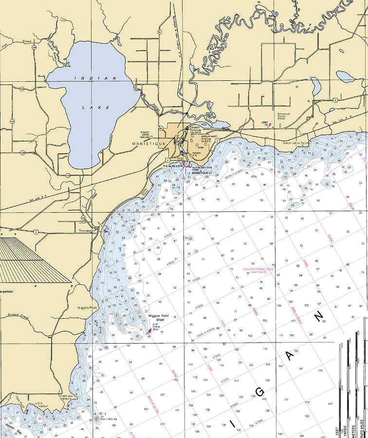 Lesser Lake Depth Chart